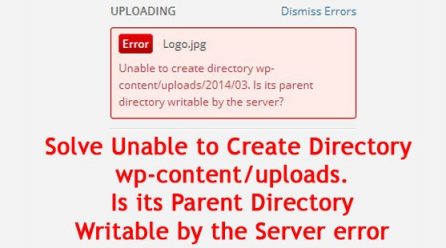 [FIXED]Unable to Create Directory wp-content/uploads. Is its Parent Directory Writable by the Server in WordPress